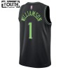 NBA Børn Trøje New Orleans Pelicans Zion Williamson 2023-24 Nike City Edition Blå Swingman